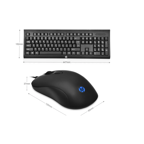 (Brand New) HP Gaming Keyboard and Mouse km100 | USB Wired combo