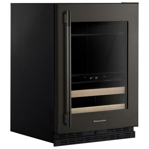 Kitchenaid 4.89 Cu. Ft. Freestanding Bar Fridge - Black Ore