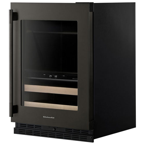 Kitchenaid 4.89 Cu. Ft. Freestanding Bar Fridge - Black Ore
