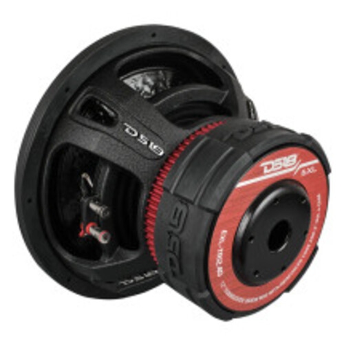 Haut-parleur d'extrêmes graves triple colonne 12&nbsp;po 2000&nbsp;W RMS EXL-TRX12.4D EXL DS18 avec cône renforcé - 4&nbsp;Ohm double