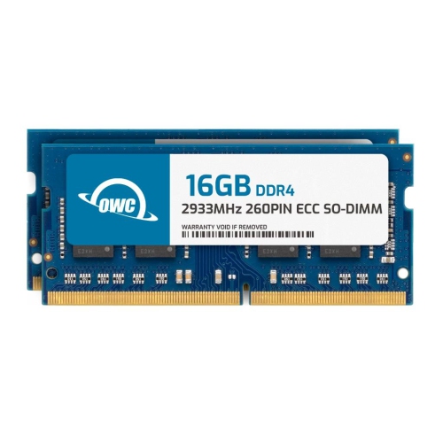 OWC 32GB DDR4 2933MHz PC4-23400 CL21 1RX8 ECC Unbuffered SODIMM 1.2V 260-pin Memory RAM