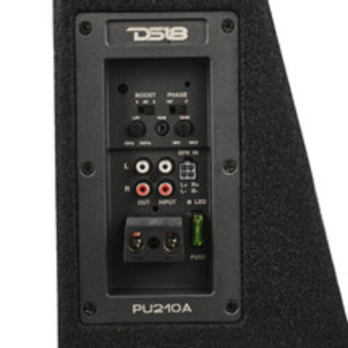 Enceinte double de haut-parleur d'extrêmes graves actif peu profond de 10&nbsp;po 350&nbsp;W RMS DS18 de 210&nbsp;A pour camionnettes