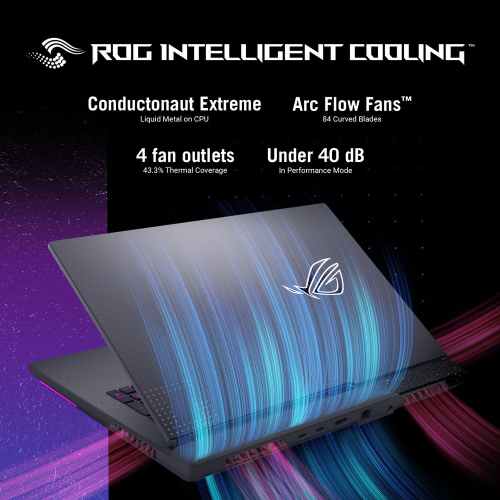 ASUS ROG Strix G17 17.3” QHD 240Hz Gaming Laptop, GeForce RTX 4060, AMD Ryzen 9 7940HX, 32GB DDR5-4800MHz 2TB PCIe SSD, Per-Key RGB Keyboard,