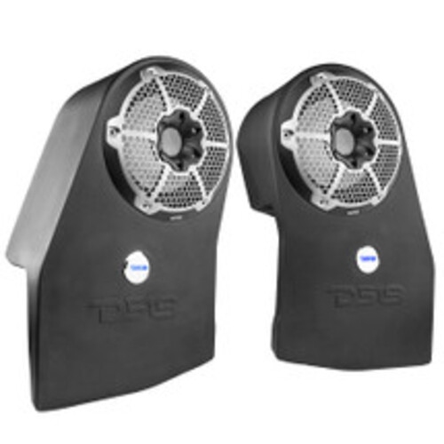 DS18 Jeep JL-SUB10/LR Jeep JL/JLU Enceinte de haut-parleur d'extrêmes graves scellée pour roue de 10&nbsp;po, côtés gauche et droit