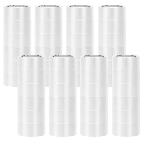 IMGadgets Clear Packaging Tape 48 rolls | 48mmx100m Heavy-Duty Roll | Strong Adhesive with Propanoic Acid Glue | 45 Micron, Ideal for Sealing Boxes,