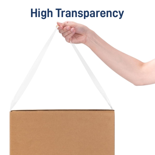 IMGadgets Clear Packaging Tape 48 rolls | 48mmx100m Heavy-Duty Roll | Strong Adhesive with Propanoic Acid Glue | 45 Micron, Ideal for Sealing Boxes,