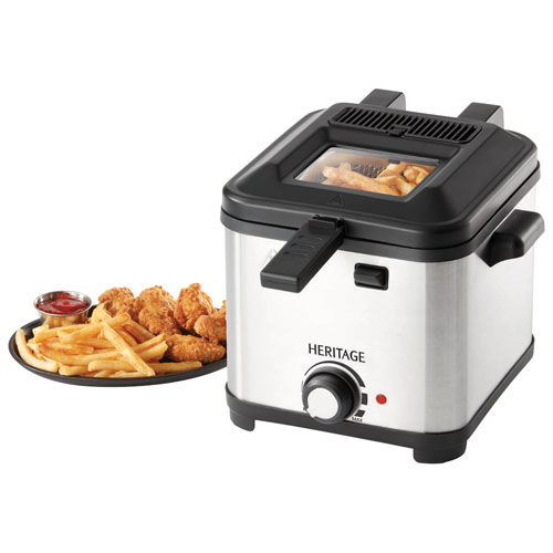 Heritage Compact Deep Fryer - 1.5L/1.6Qt - Stainless Steel