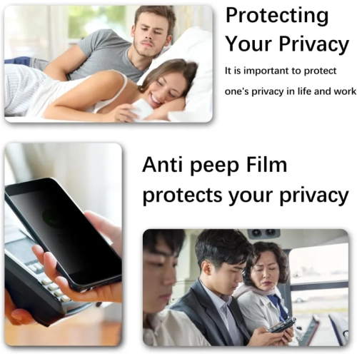 (Paquet de 2) Protecteur d'écran de confidentialité pour Pixel 10 de Google – Verre trempé anti-espion, déverrouillage des empreintes digitales,