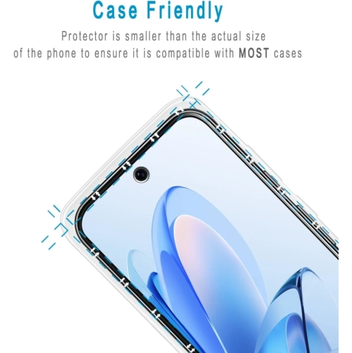 (Paquet de 2) Protecteur d'écran de confidentialité pour Pixel 10 Pro de Google – Verre trempé espion, déverrouillage des empreintes digitales,