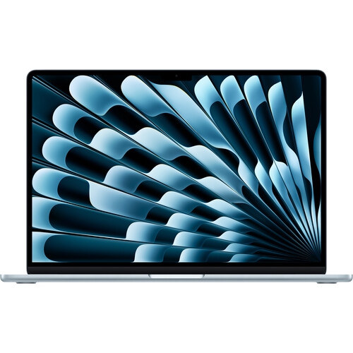 Open Box - Apple MacBook Air w/ Touch ID 15 inch Laptop - Sky Blue ( M4 / 16 GB RAM / 256 GB SSD / MacOS)