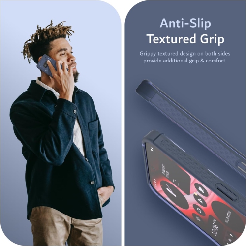 Étui antichoc SKN for Nothing de TUDIA pour téléphone 2a/2a Plus - Bleu givré