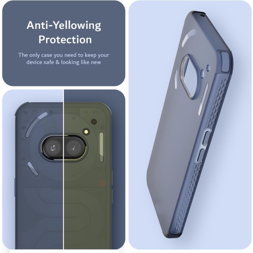 Étui antichoc SKN for Nothing de TUDIA pour téléphone 2a/2a Plus - Bleu givré