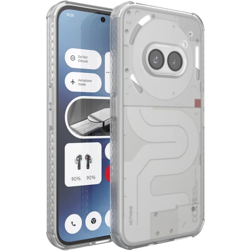 TUDIA SKN for Nothing Phone 2a/ 2a Plus Case Shockproof - Frosted Clear