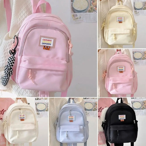 Kids Backpack for Boy Women Backpacks Simple Cute Backpacks Versatile Computer Backpack School Bags Designer Bag Mochilas Mujer - Pink