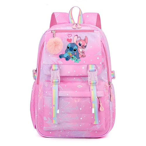 Backpack Children School Bags Girls Women Daypack Kids Bags Kawaii Female Large Capacity Backpack - Pink