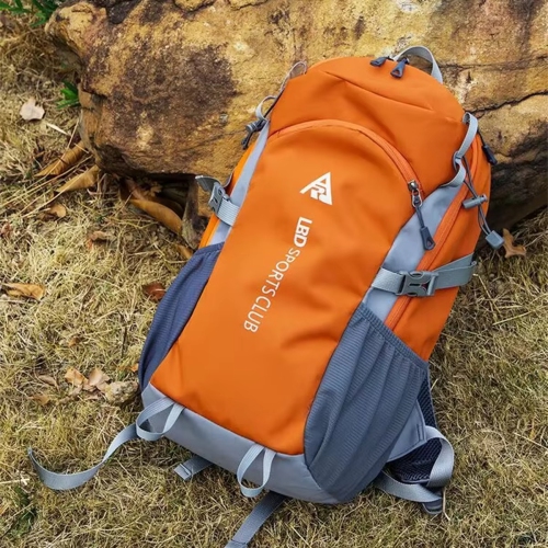 Nylon Sport Hiking Camping Backpack Large Capacity Scratch Prevention Outdoor Rucksack Waterproof Polyester Mountaineering Daily Travel Outdoor