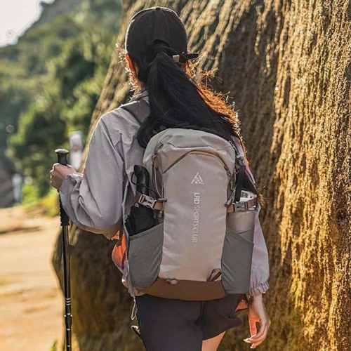 Nylon Sport Hiking Camping Backpack Large Capacity Scratch Prevention Outdoor Rucksack Waterproof Polyester Mountaineering Daily Travel Outdoor