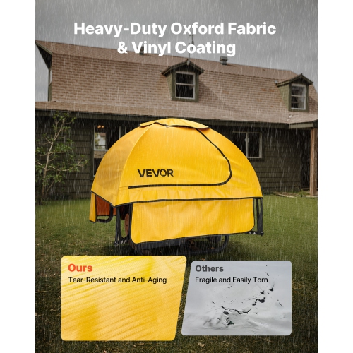 Housse de génératrice VEVOR de 36 x 26 x 26 po, housse universelle étanche pour génératrice de périmètre de 70-108 po, tissu Oxford épais