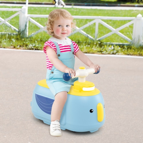 Gymax 2-in-1 Kids Ride on Toy Toddlers Sliding Car w/Detachable Trailer for Children