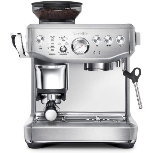 The Barista Express® Impress Brushed Stainless Steel