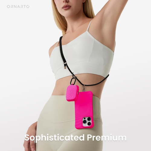 Étui Vortuxe d'Orparto pour AirPods Pro 2 et 1 – 2X MIL-STD, protection contre les chutes, étui antichoc en silicone liquide avec mousqueton, étui