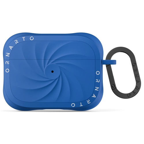 Étui Vortuxe d'Orparto pour AirPods Pro 2 et 1 – 2X MIL-STD, protection contre les chutes, étui antichoc en silicone liquide avec mousqueton, étui