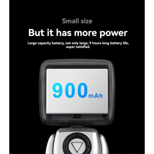 Cool Robot Bluetooth Speaker - Powerful Sound Quality in a Small Size, RGB Lighting, 360° Surround Sound, Portable Outdoor Car Wireless Robot