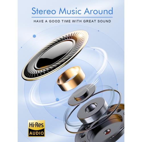 Bluetooth Headset with Full Compatibility, Ultra-Long Battery Life, Low Latency, HD Calling, Wireless Earphones, Audio and Video Synchronization -