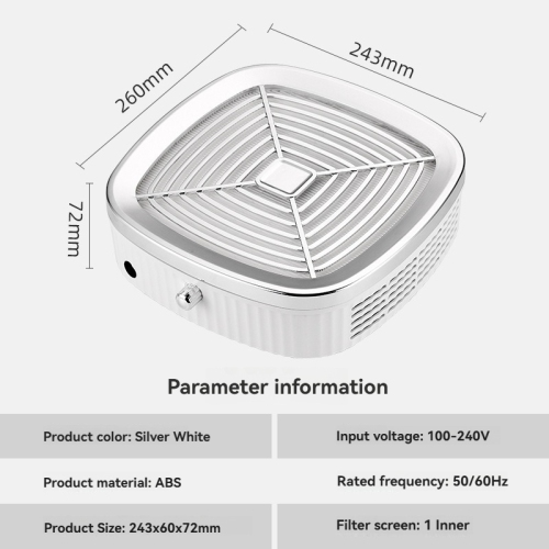 Aspirateur à ongles, collecteur de poussière à ongles, collecteur de poussière à ongles haute puissance, collecteur de poussière pour ongle à faible