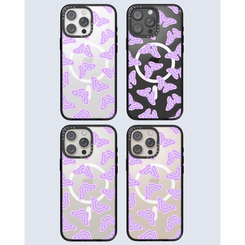 ORNARTO for iPhone 16 Pro Max Case 6.9" with Camera Control, Compatible with MagSafe,Clear Protective Cover with Glossy Pattern|Shockproof Designer