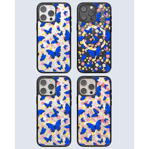 ORNARTO for iPhone 16 Pro Max Case 6.9" with Camera Control, Compatible with MagSafe,Clear Protective Cover with Glossy Pattern|Shockproof Designer