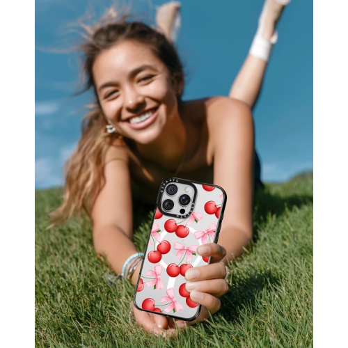 ORNARTO for iPhone 16 Pro Max Case 6.9" with Camera Control, Compatible with MagSafe,Clear Protective Cover with Glossy Pattern|Shockproof Designer