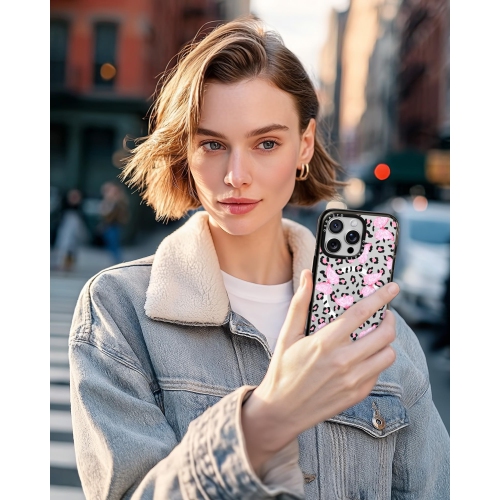 ORNARTO for iPhone 16 Pro Case 6.3" with Camera Control, Compatible with MagSafe,Clear Protective Cover with Glossy Pattern|Shockproof Designer Phone