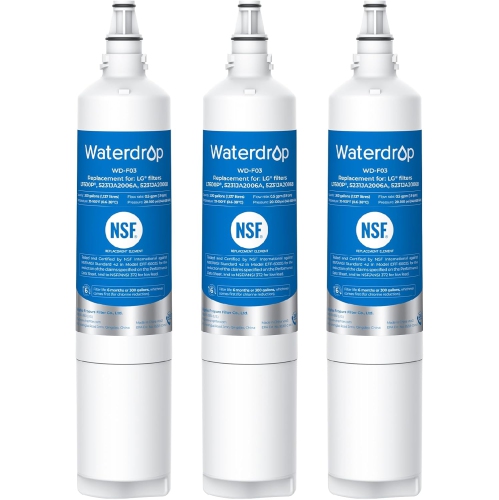 WATERDROP  5231Ja2006A Replacement for Lg® Lt600P®, Kenmore® 9990, 5231Ja2006B, Wfc2001, Lsc27931St, Lfx25960St, Fml-2, Rwf1000A Refrigerator