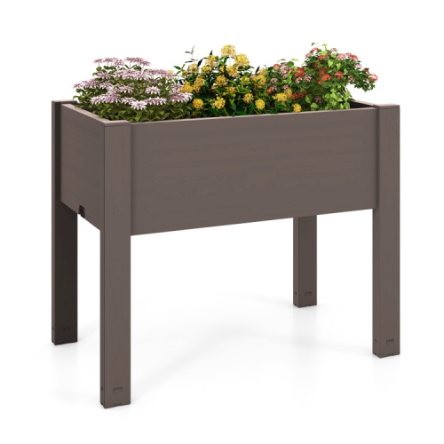 SLICKBLUE  Raised Bed Planter Stand With Self-Watering System And Water Level Monitor