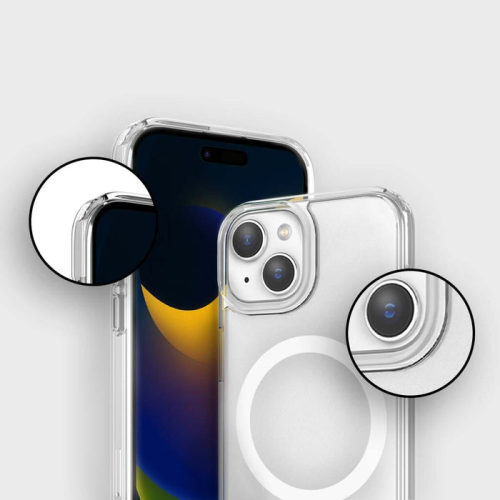 Étui transparent avec MagSafe pour iPhone 16e