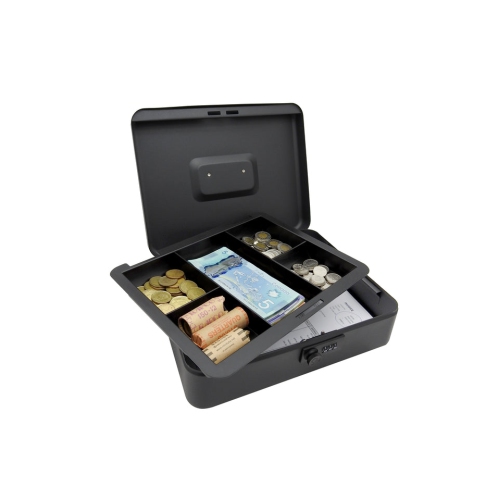 Royal Sovereign Combination Cash Box Extra-Large Size With Removable Tray