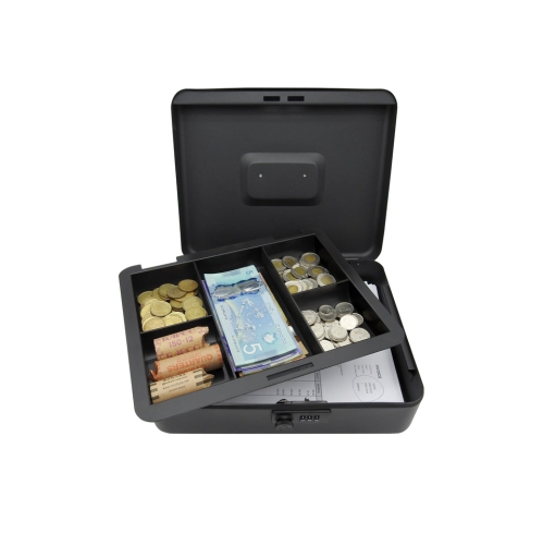 Royal Sovereign Combination Cash Box Extra-Large Size With Removable Tray