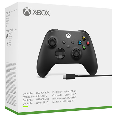 Xbox Wireless Controller for Xbox Series X|S / Xbox One / PC - Carbon Black