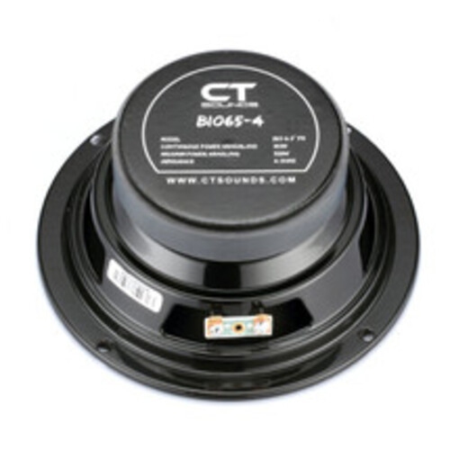Haut-parleur de moyennes fréquences 150&nbsp;W RMS BIO65-4 6,5&nbsp;po de CT Sounds – 4&nbsp;Ohm