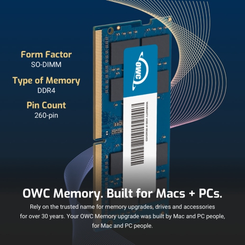 OWC 32GB DDR4 3200MHz PC4-25600 CL22 1.2V 260pin Non-ECC SODIMM Memory RAM Compatible with Dell Precision 5560 5750 5760 7530 7540