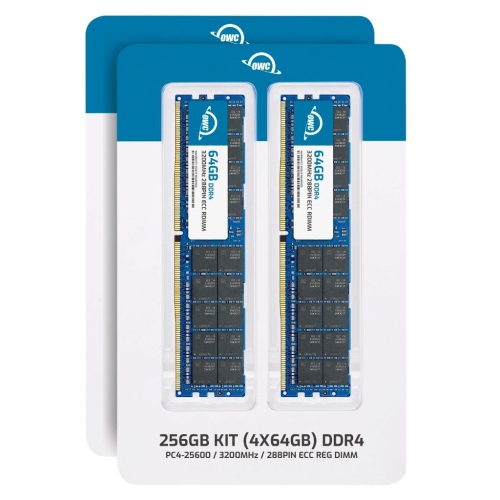 OWC 256GB DDR4 3200 PC4-25600 CL22 2Rx4 288-pin 1.2V ECC Registered RDIMM Memory RAM Module Upgrade Kit Compatible with HP SimpliVity 380 Gen10