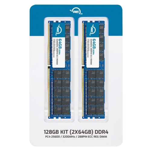 OWC 128GB DDR4 3200 PC4-25600 CL22 2Rx4 288-pin 1.2V ECC Registered RDIMM Memory RAM Module Upgrade Kit Compatible with Cisco UCS B200 M6 C125 M5