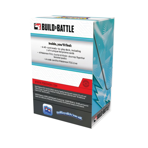 Pokemon TCG: Scarlet & Violet—Journey Together Booster Build & Battle Box