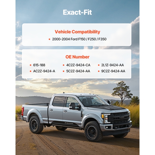 VEVOR Intake Manifold, with Gasket, Compatible with 2000-2004 Ford F150/F250/F350, Replace 615-188, AC2Z-9424-A, 2L1Z-9424-AA, 4C2Z-9424-CA,
