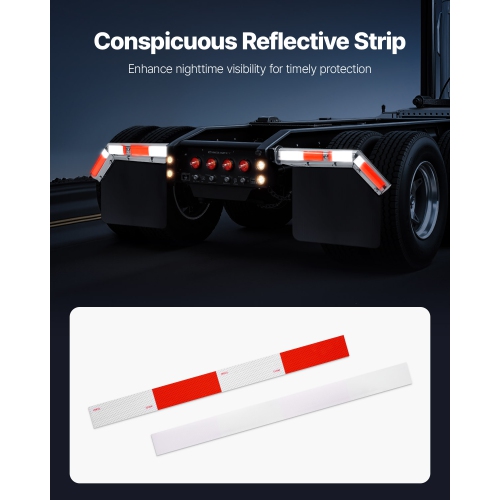 VEVOR 1 Pair Stainless Steel Angled Spring Loaded Mud Flap Hangers, 2-1/2" Bolt Spacing Mudflap Hangers, Heavy Duty Semi Truck Mud Flap Hanger Set