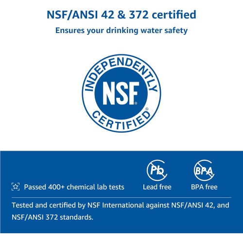 Waterdrop 200-Gallon Long-Life Lucid 10-Cup Water Filter Pitcher, NSF Certified, 5X Times Lifetime, Reduces PFAS, PFOA/PFOS, Fluoride, Chlorine and