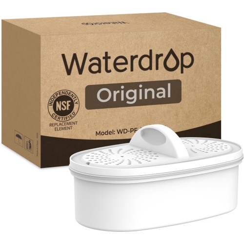 Filtres de rechange certifiés NSF WD-PF-01&nbsp;A Plus d'Waterdrop pour pichet et système de filtration du distributeur