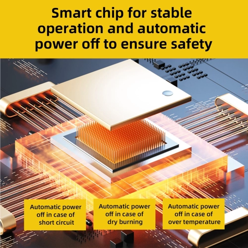 Portable handheld cleaner, high-temperature steam cleaner, 15-second fast heating, suitable for air conditioners, range hoods, stoves - blue and white