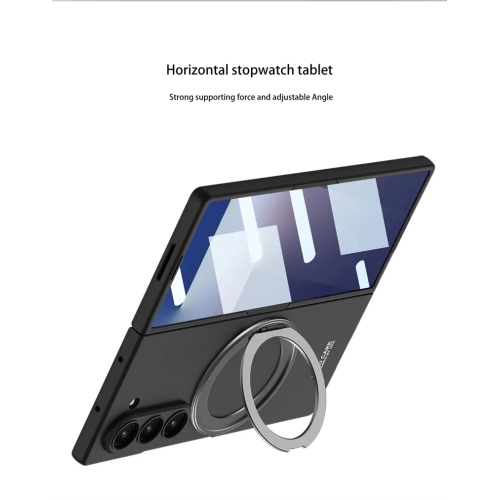 Convient à l'étui pour téléphone mobile Samsung zfold7 étui protecteur ultra-mince mode haut de gamme avec support intégré anti-empreintes -